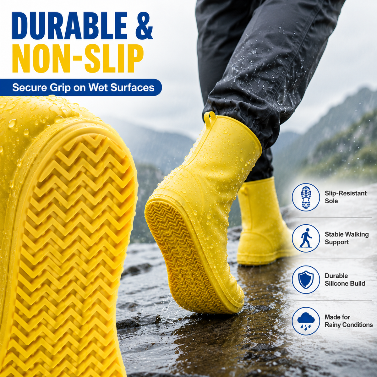 Thick Wear-Resistant Waterproof Shoe Cover